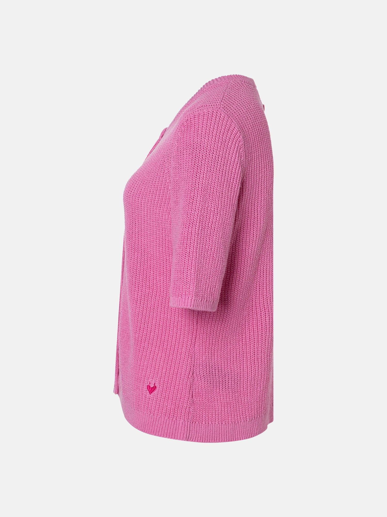 Lieblingsstück NinonL Strickjacke Leinen rose pink