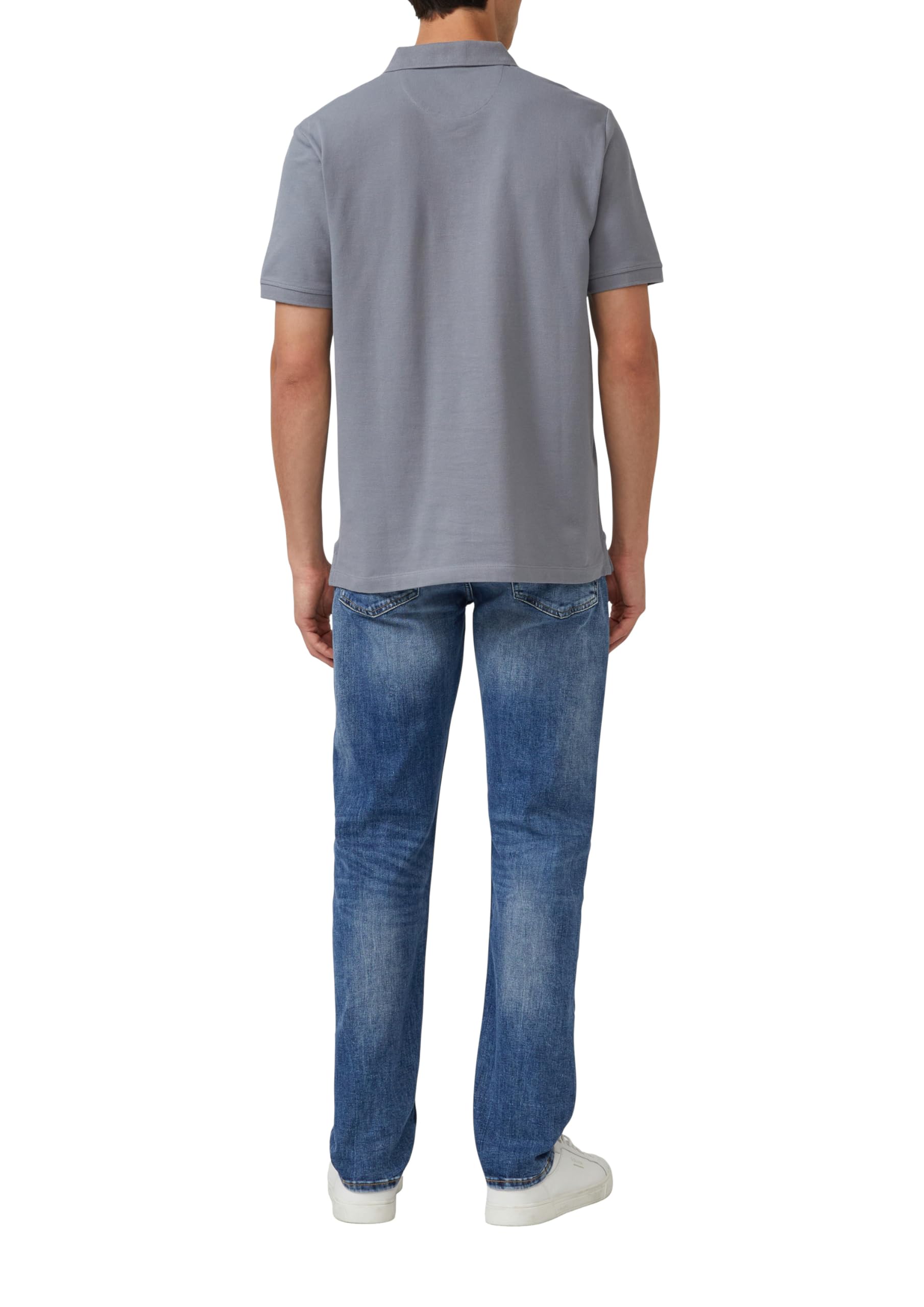 s.Oliver T-Shirt Herren schiefergrau Baumwolle Print