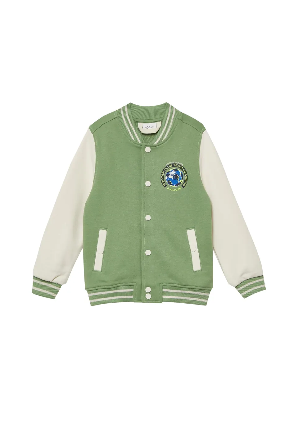 s.Oliver Red Label College Sweatjacke 128-134 Kontrast