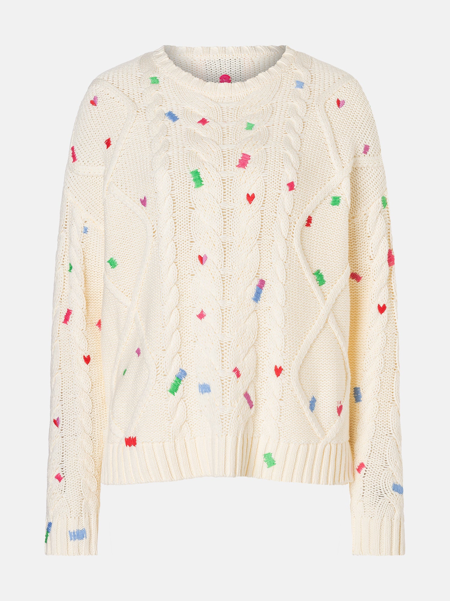 Lieblingsstück DinziL Pullover offwhite mit Zopfmuster