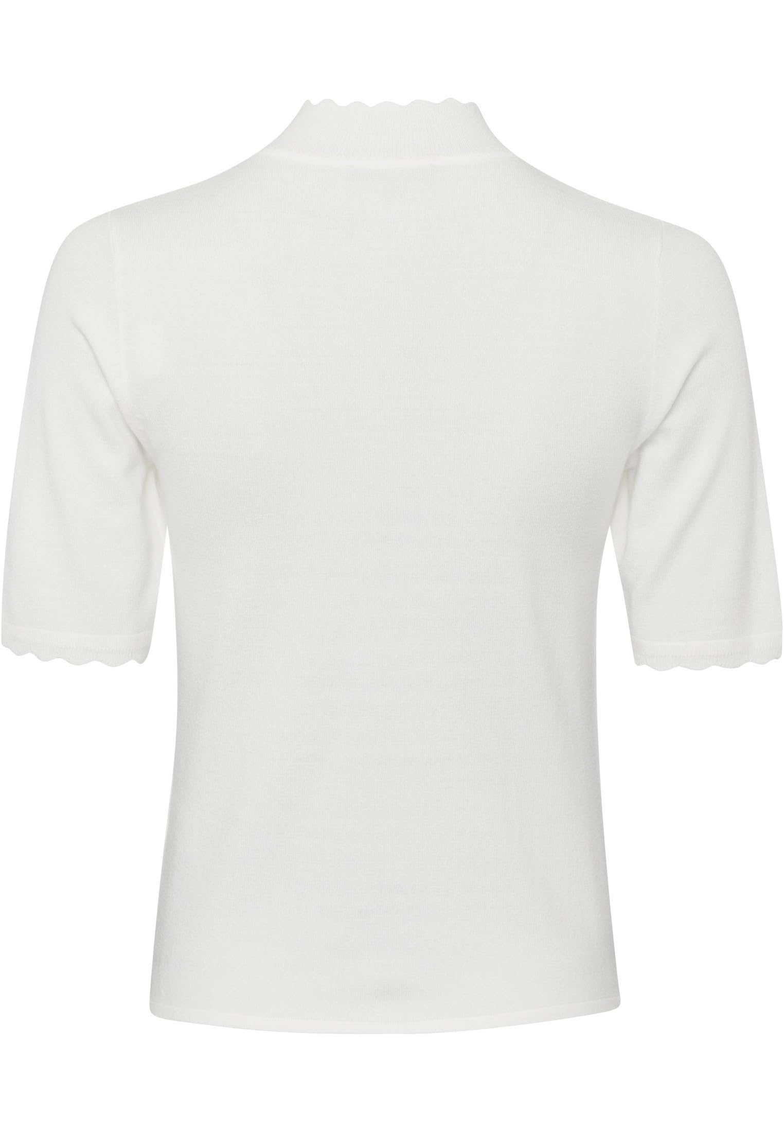 zero Strickpullover Wellenkante Damen 34 Offwhite