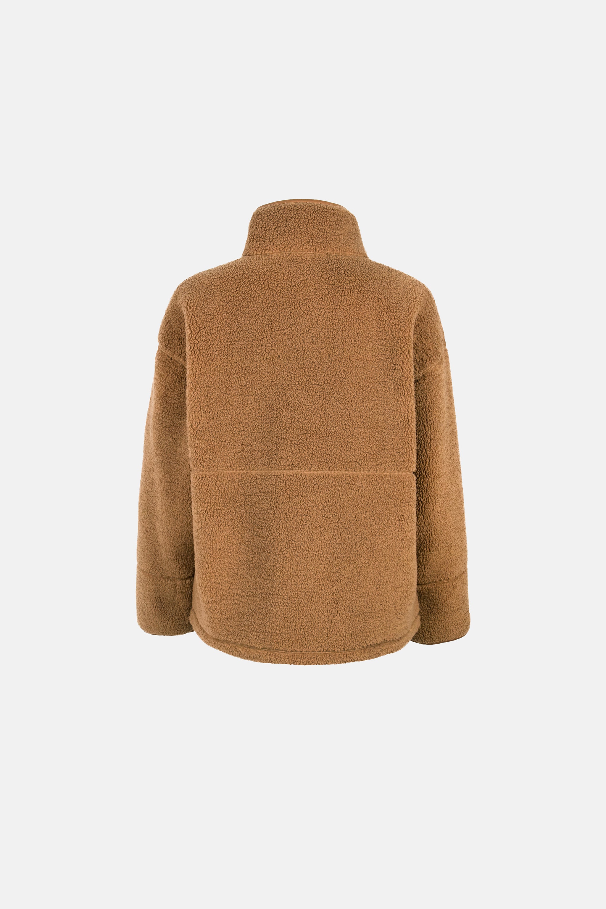 Lieblingsstück IlonaL Mantel beige Teddy Stehkragen