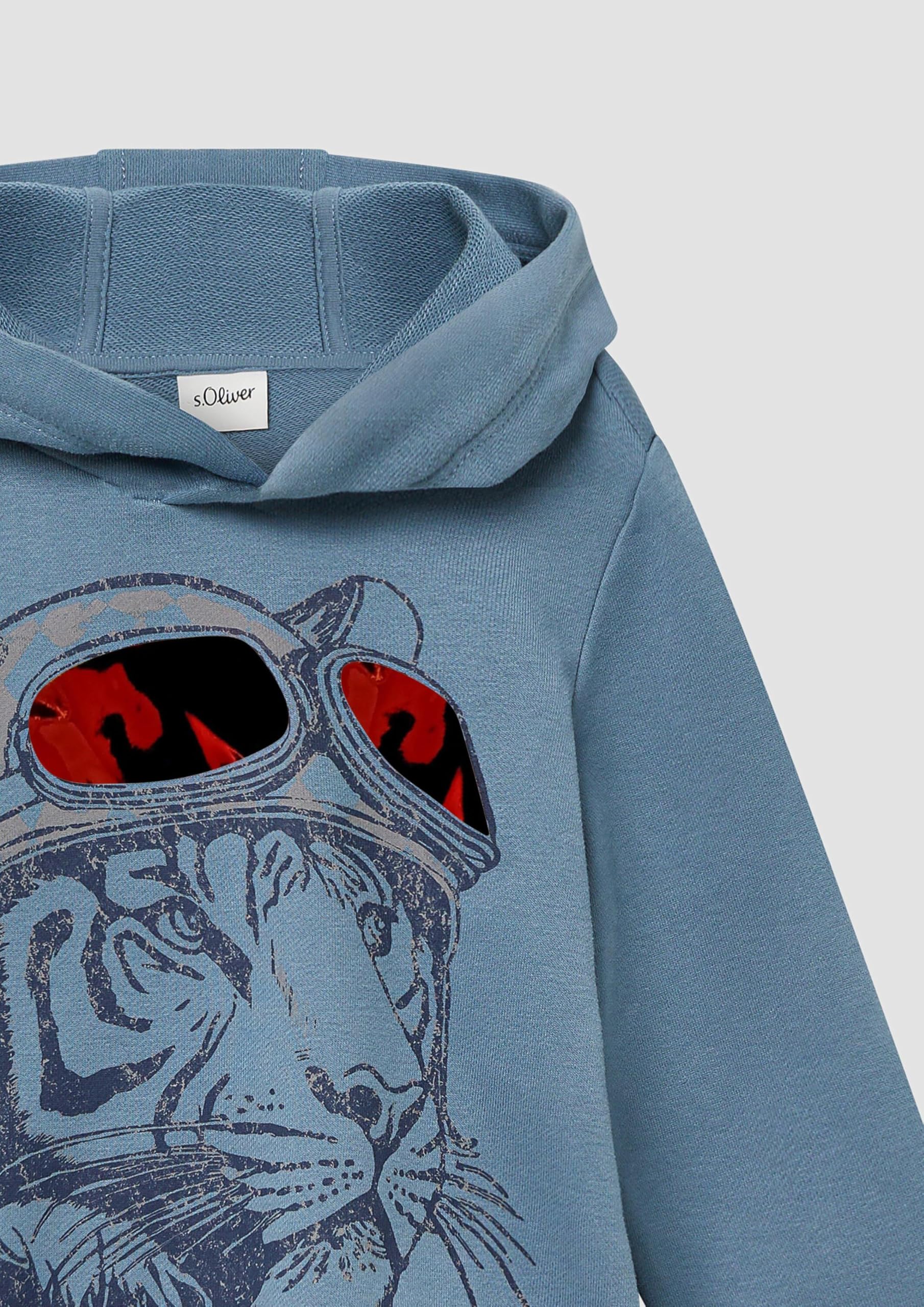 s.Oliver RED LABEL Hoodie Baumwollmix hellblau 92-98