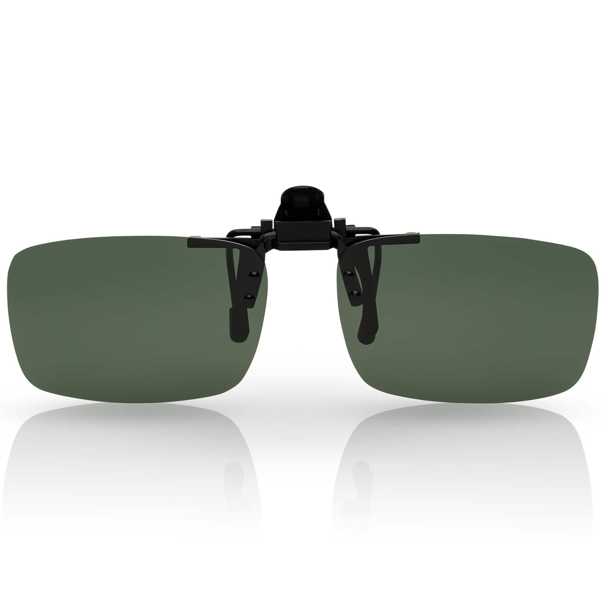 BEZLIT Sonnenbrillenaufsatz Clip-On Braun polarisiert