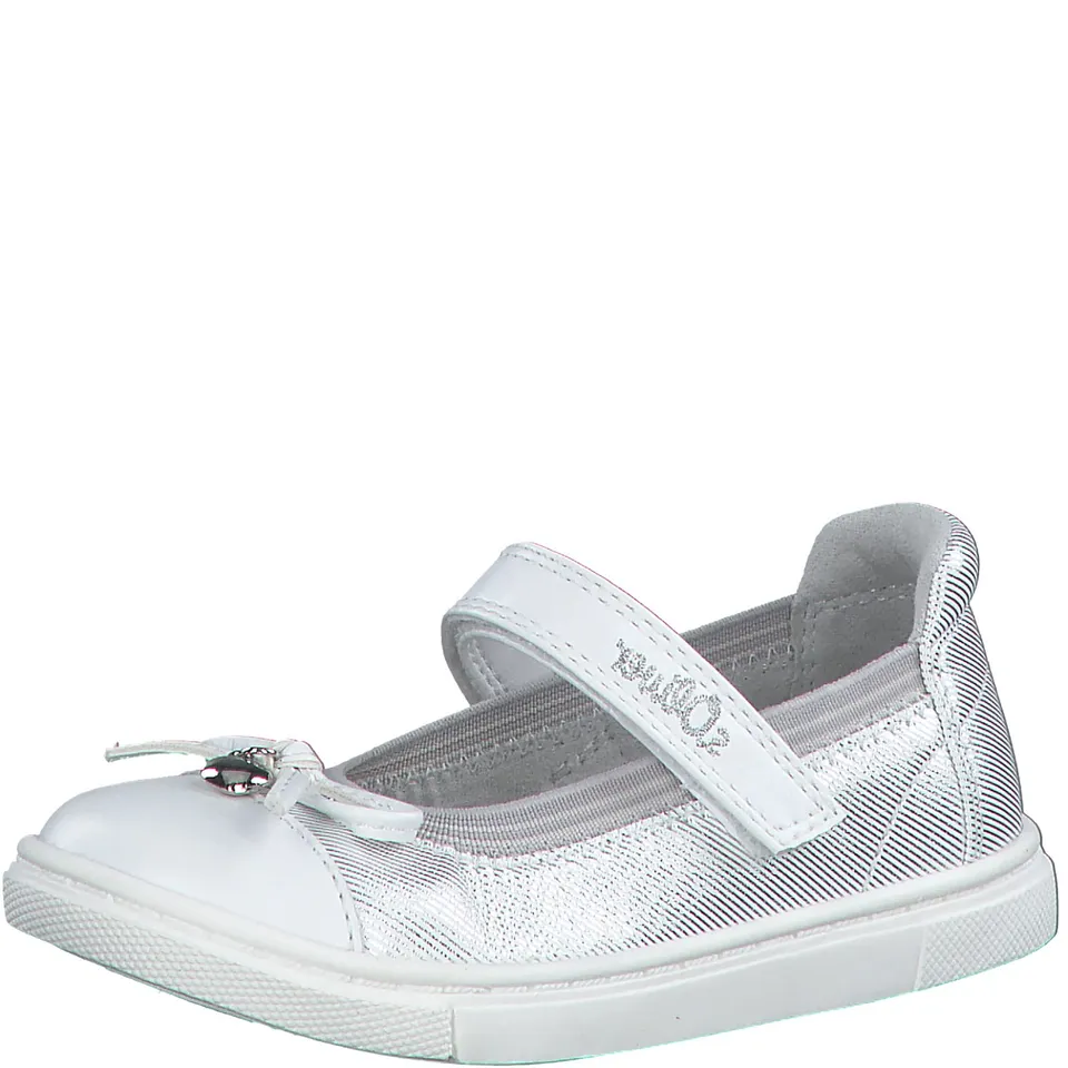 s.Oliver Mädchen Ballerinas 5-5-32200-20 pink silber flach