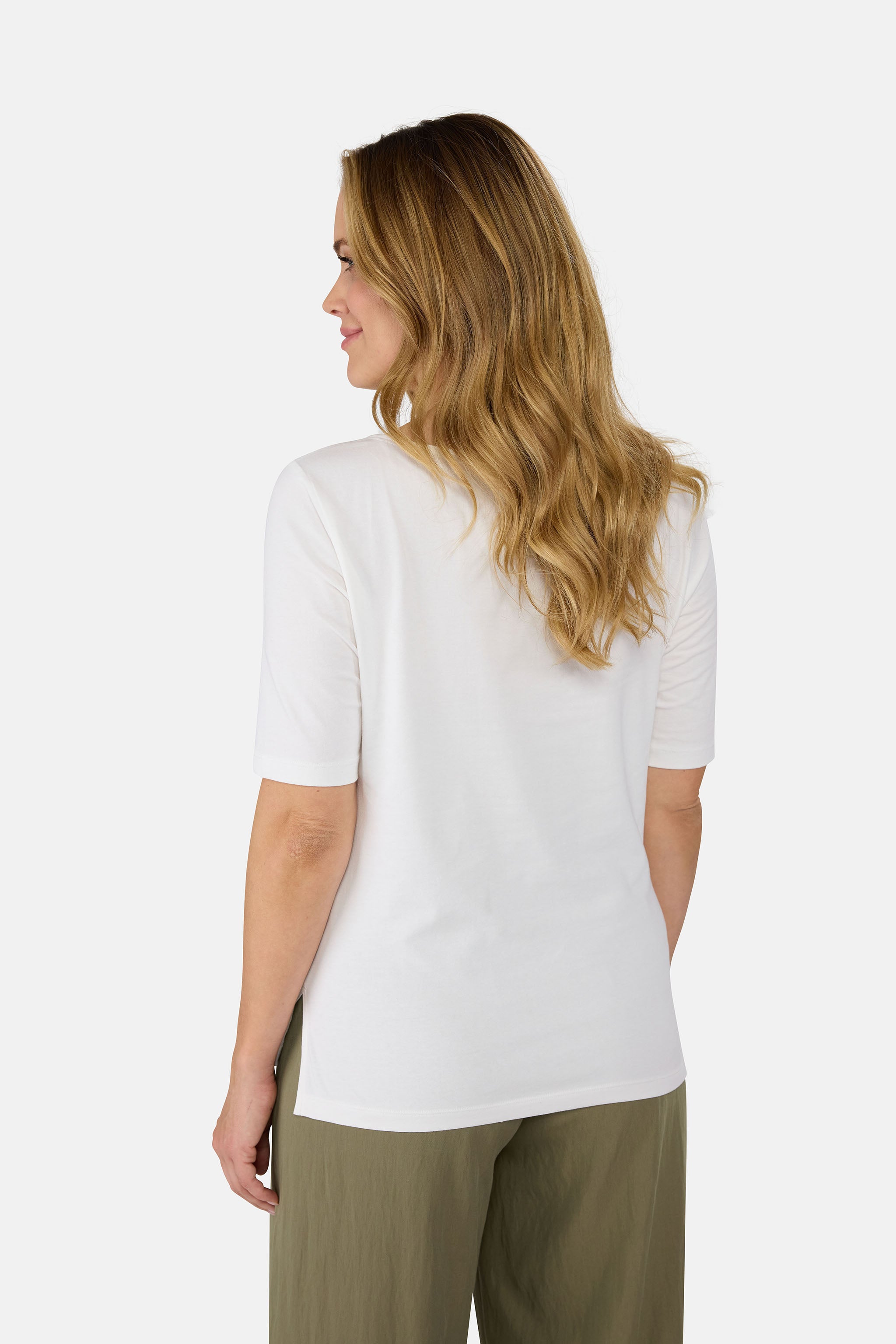 Lieblingsstück DinaL T-Shirt offwhite mit Elasthan