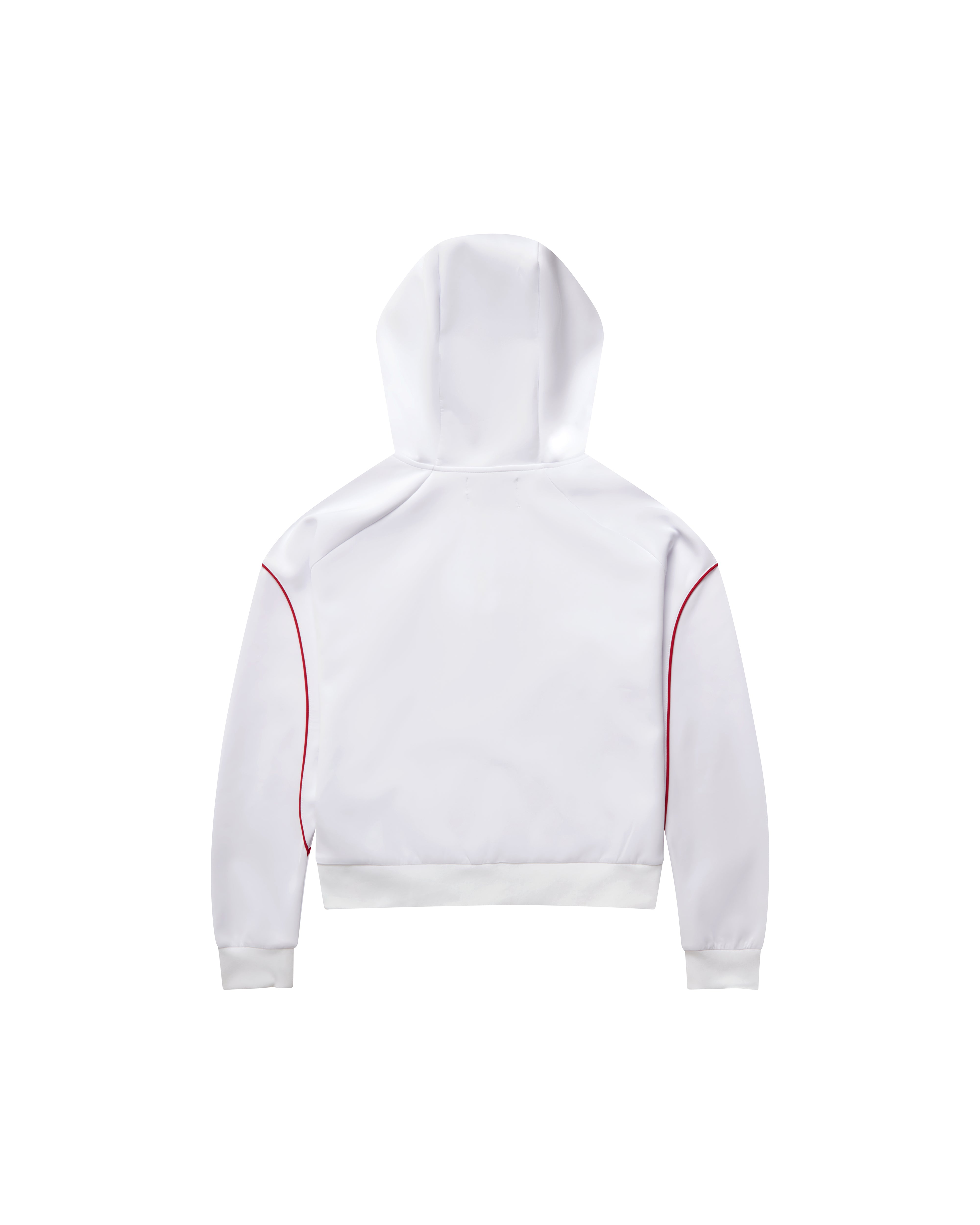 Mowalola Zushi Track Top Oberteil Weiß Stretch