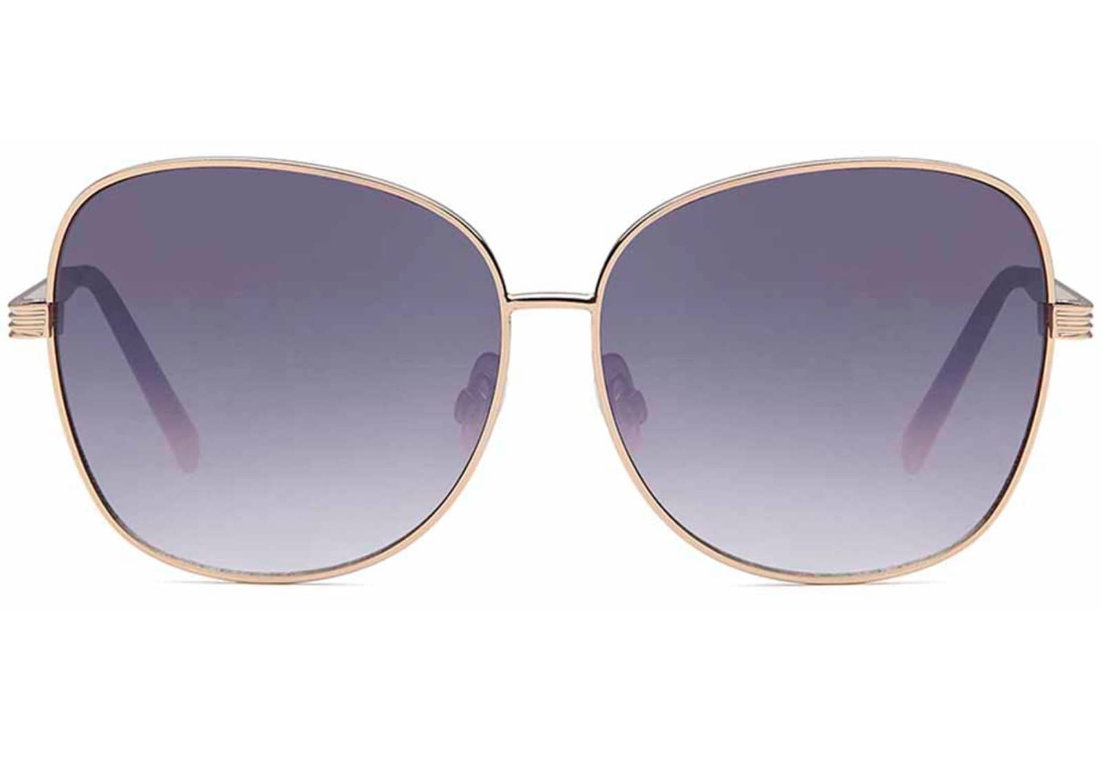 BEZLIT Piloten Sonnenbrille Schwarz Gold UV400 Unisex
