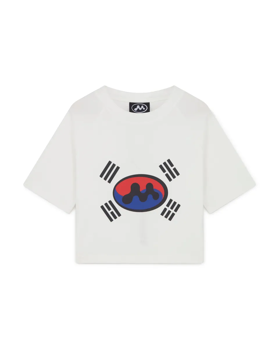 Mowalola Korea Classics T-Shirt Cropped Viskose