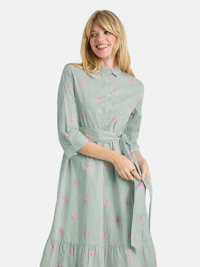 Lieblingsstück RolaL Hemdkleid Baumwolle pearl