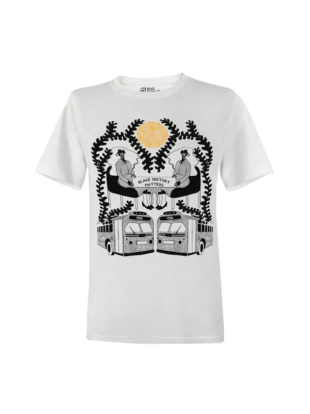 dna merch Montgomery Bus Boycott T-Shirt Baumwolle