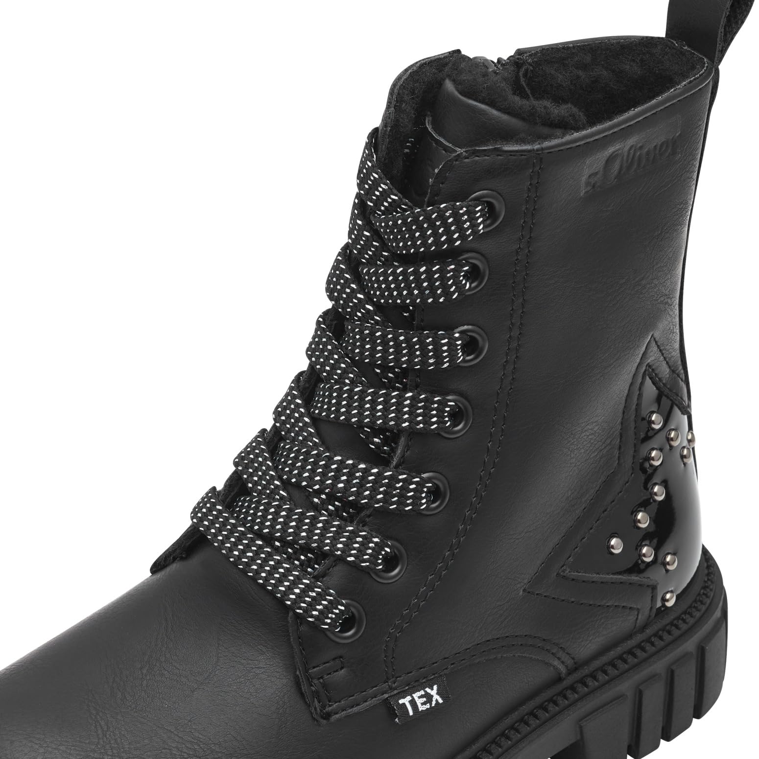 s.Oliver Junior Winterstiefeletten Mädchen 38 Schwarz
