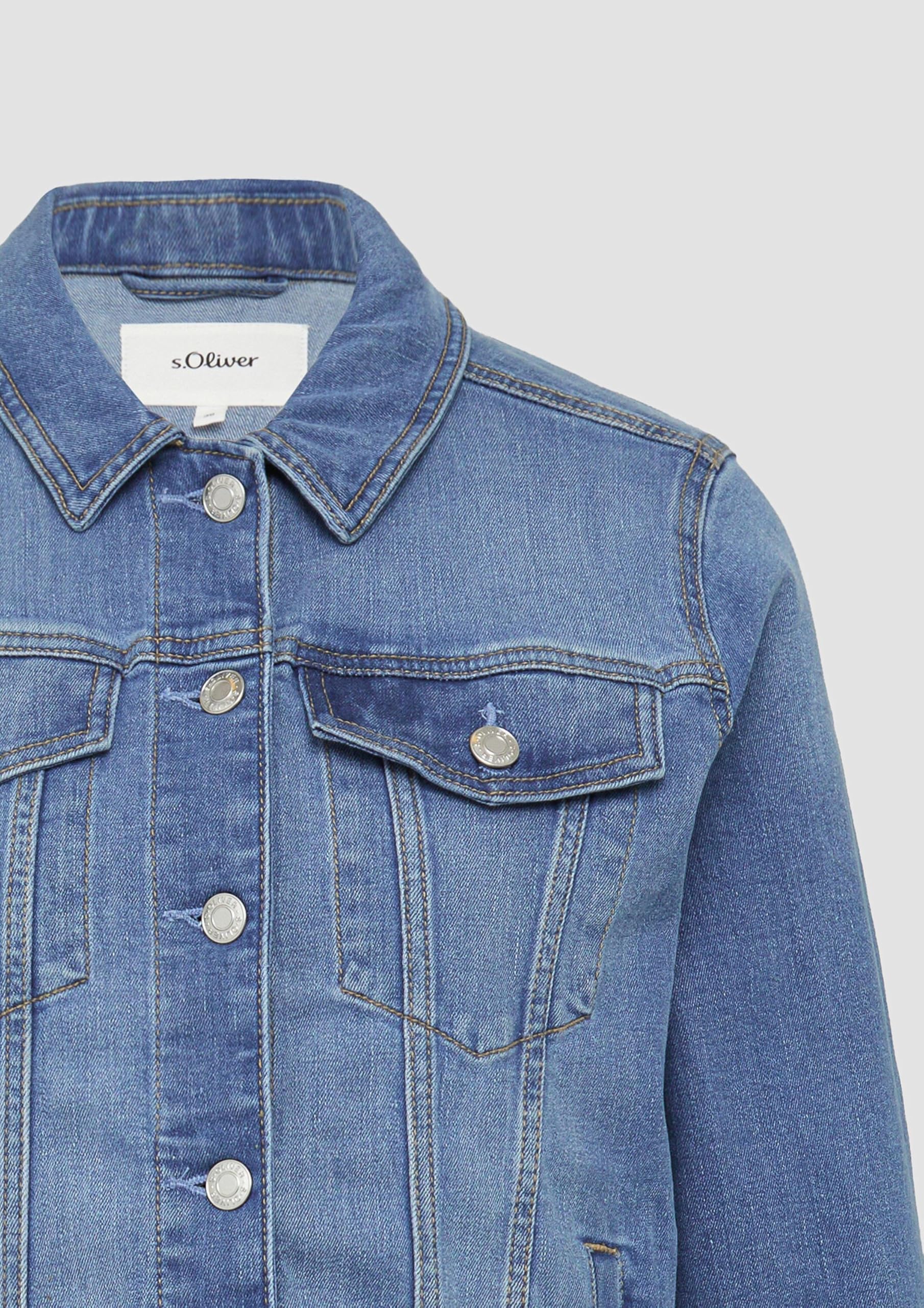 s.Oliver Junior Jeansjacke Gr.38 Eingrifftaschen
