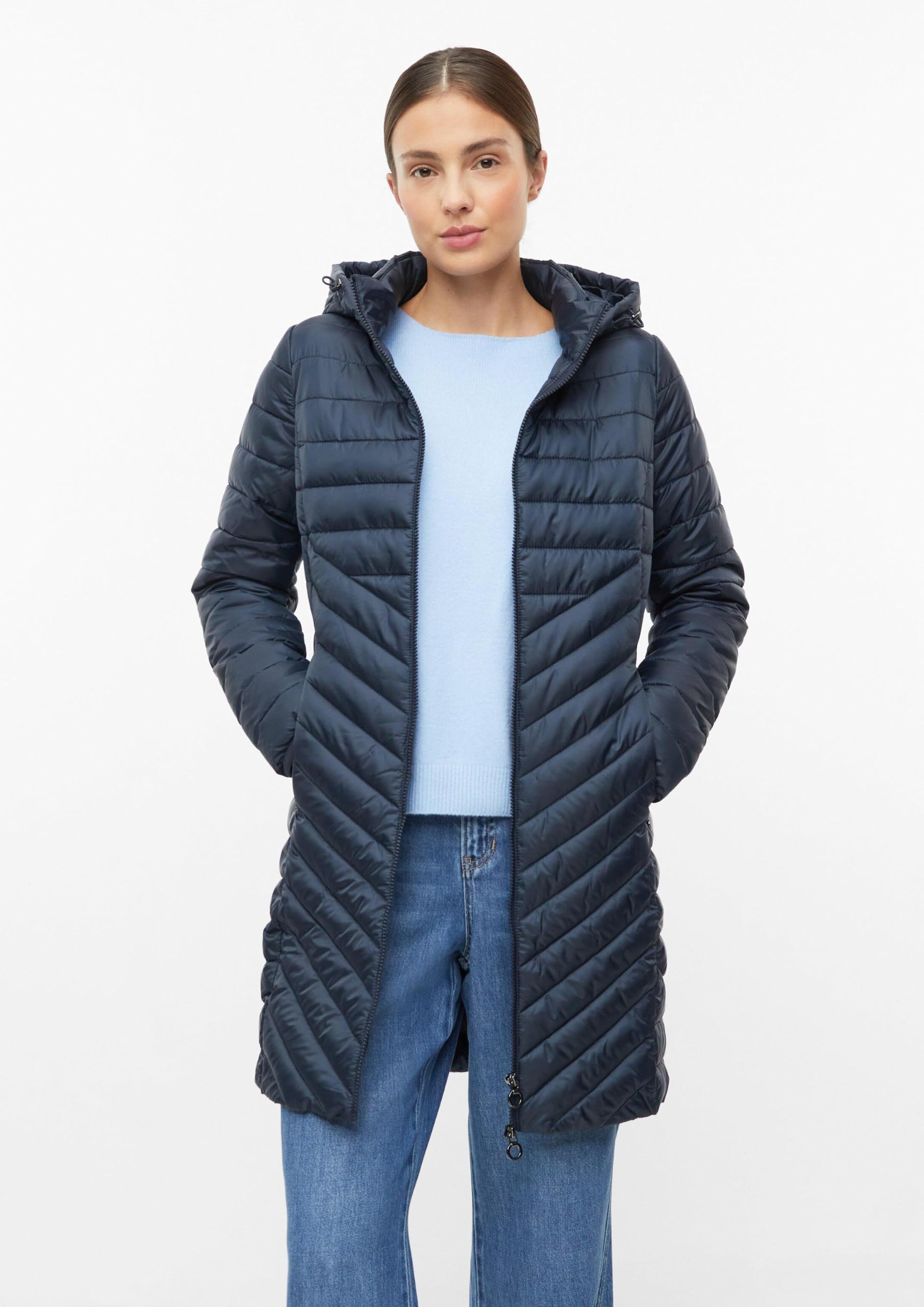 s.Oliver Red Label Steppmantel 2180647 Gr.36 blau