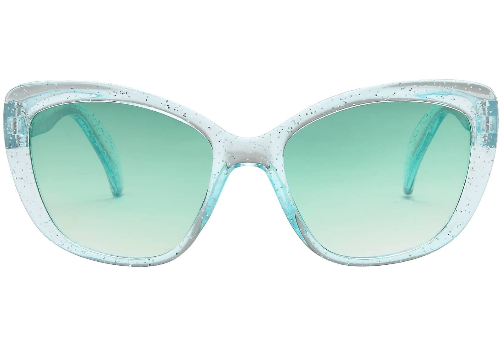 BEZLIT Kinder Sonnenbrille Cat-Eye Grün UV400