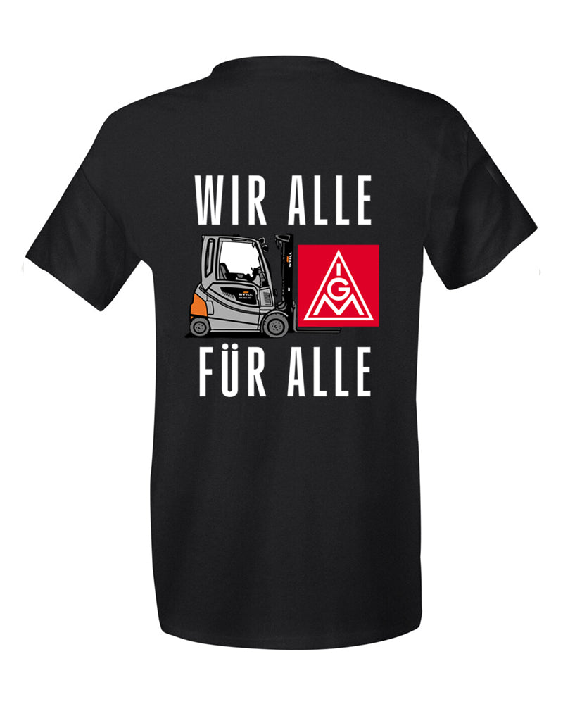 dna merch IGM STILL T-Shirt Unisex schwarz Biobaumwolle