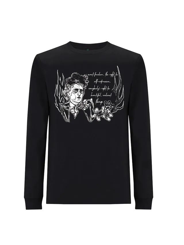 dna merch Freedom Emma Goldman Longsleeve Zitat