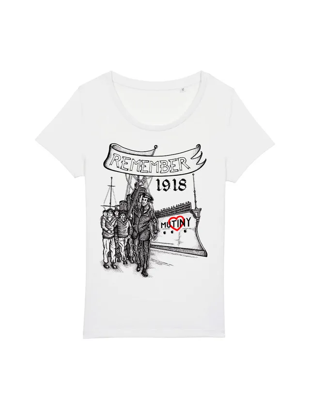 dna merch Kiel Mutiny T-Shirt Damen Bio-Baumwolle