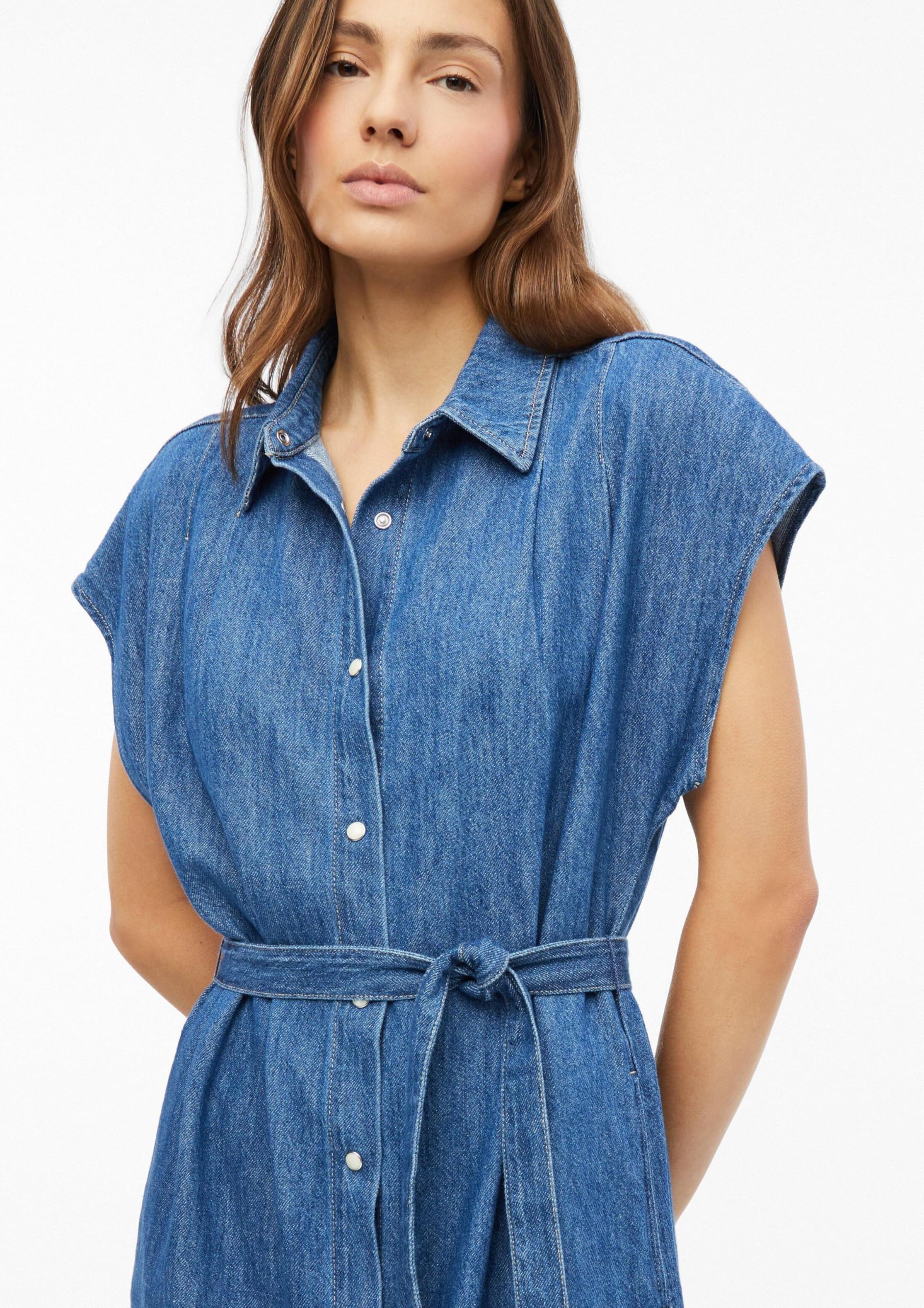 s.Oliver 2176478 Midi Jeanskleid Damen Denim