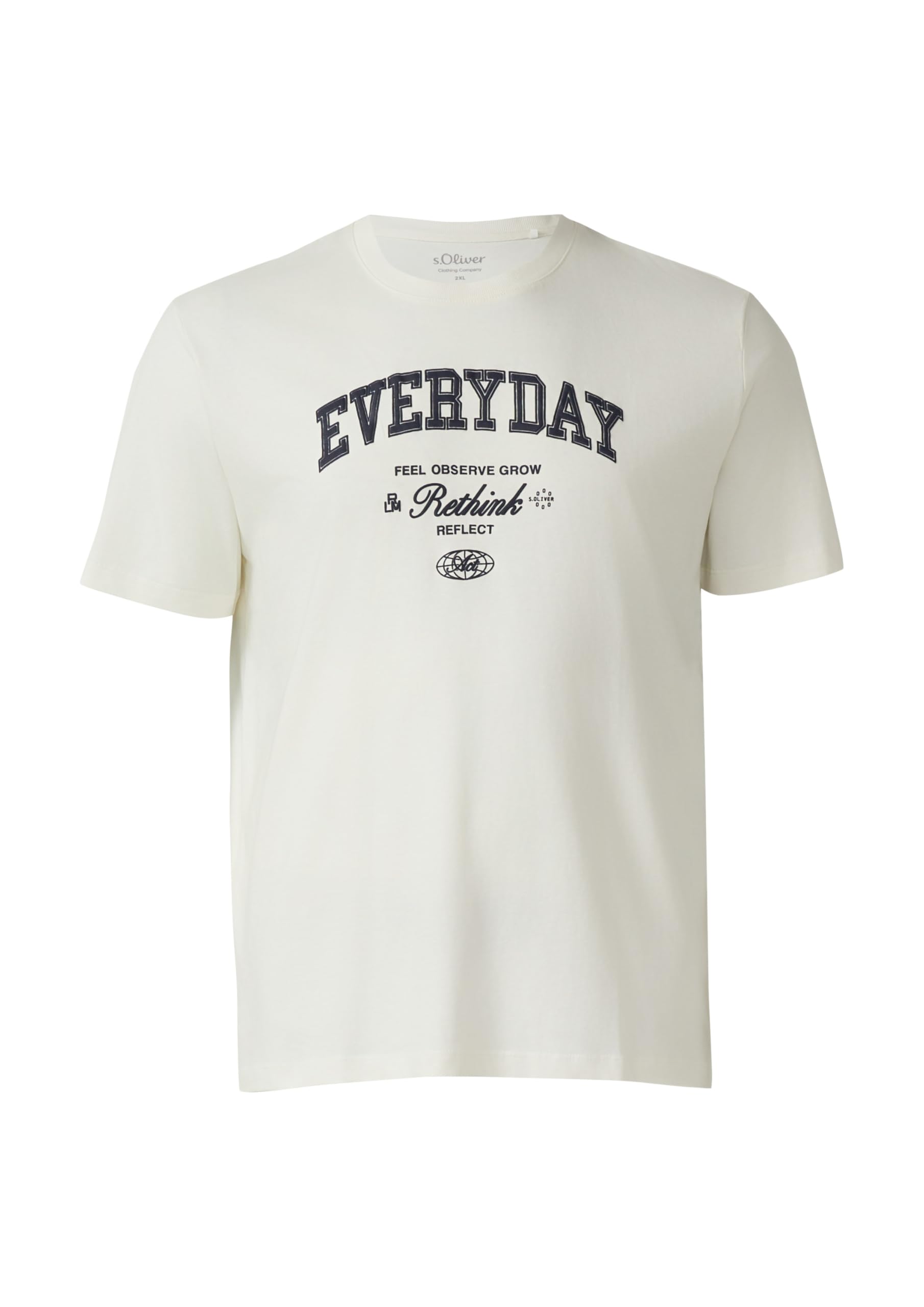 s.Oliver Piqué T-Shirt Garment Dye 3XL Baumwolle
