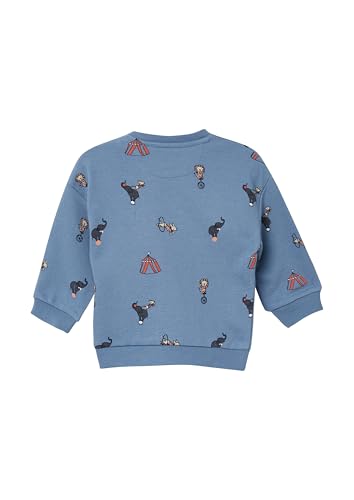 s.Oliver Junior Sweatshirt Strukturjersey Gr. 74 Print