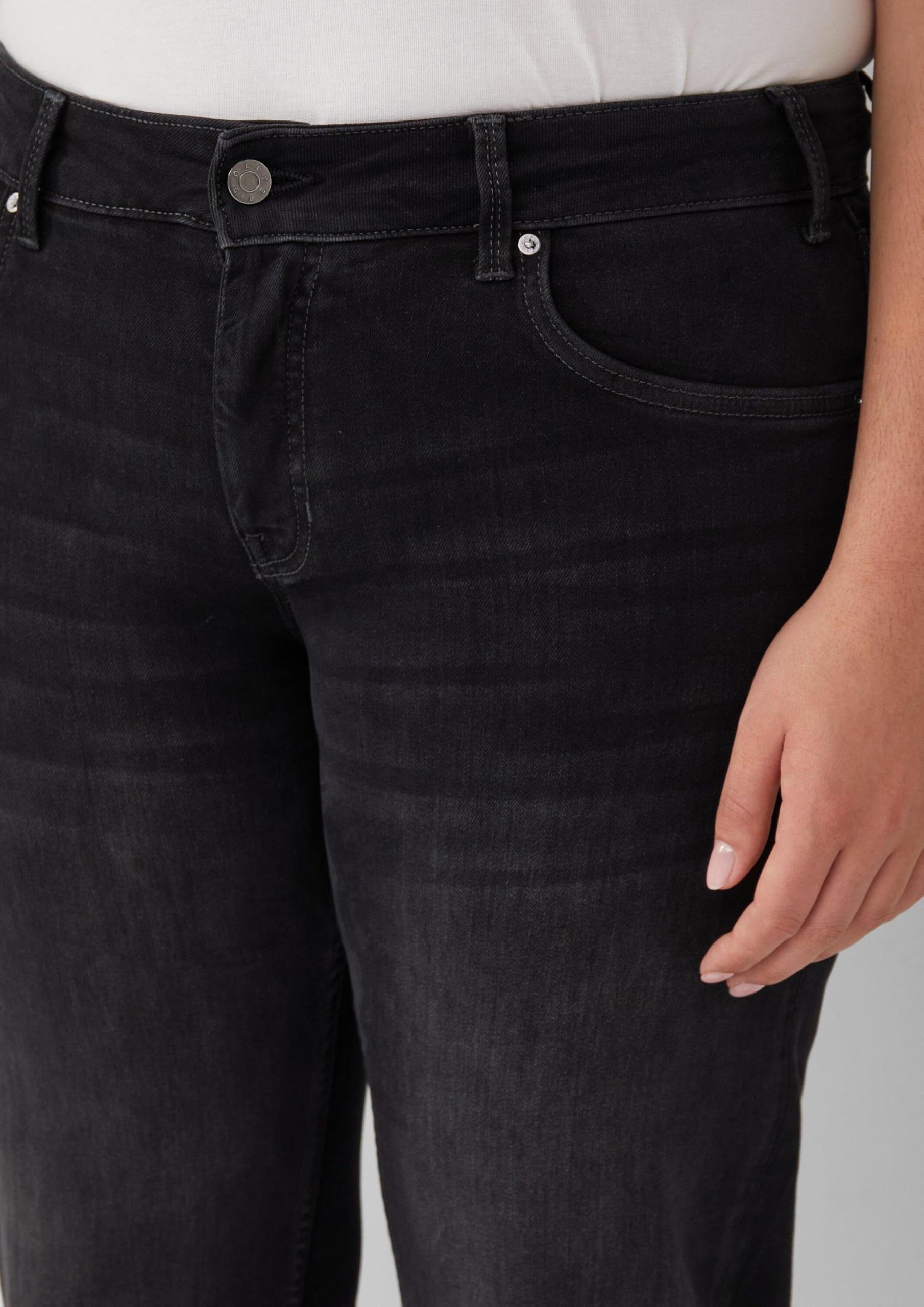 s.Oliver Red Label Straight Fit Jeans Mid Rise Stretch