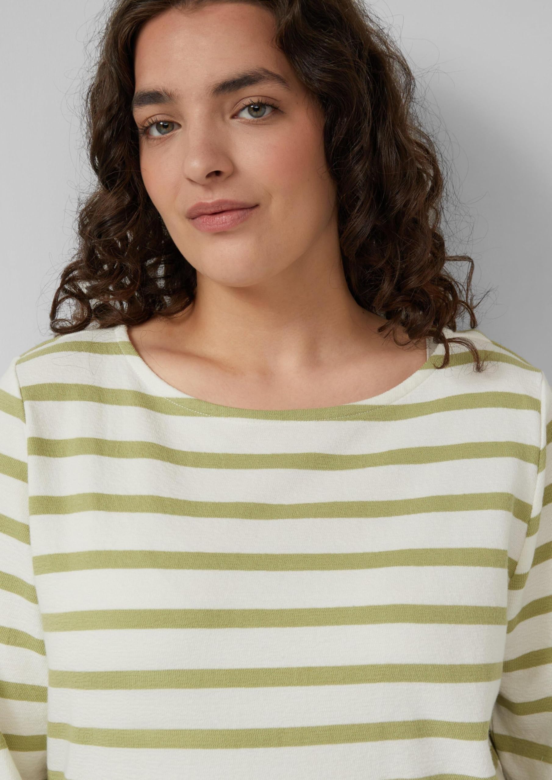 s.Oliver Red Label Sweatshirt weiter Arm 48 gestreift