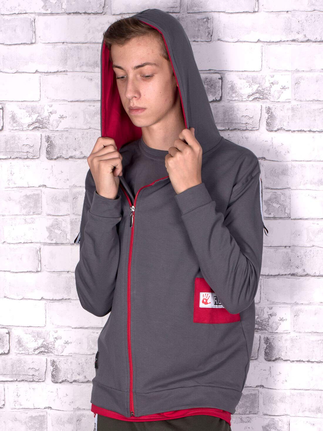BEZLIT Kapuzenjacke Jungen Reissverschluss Baumwolle
