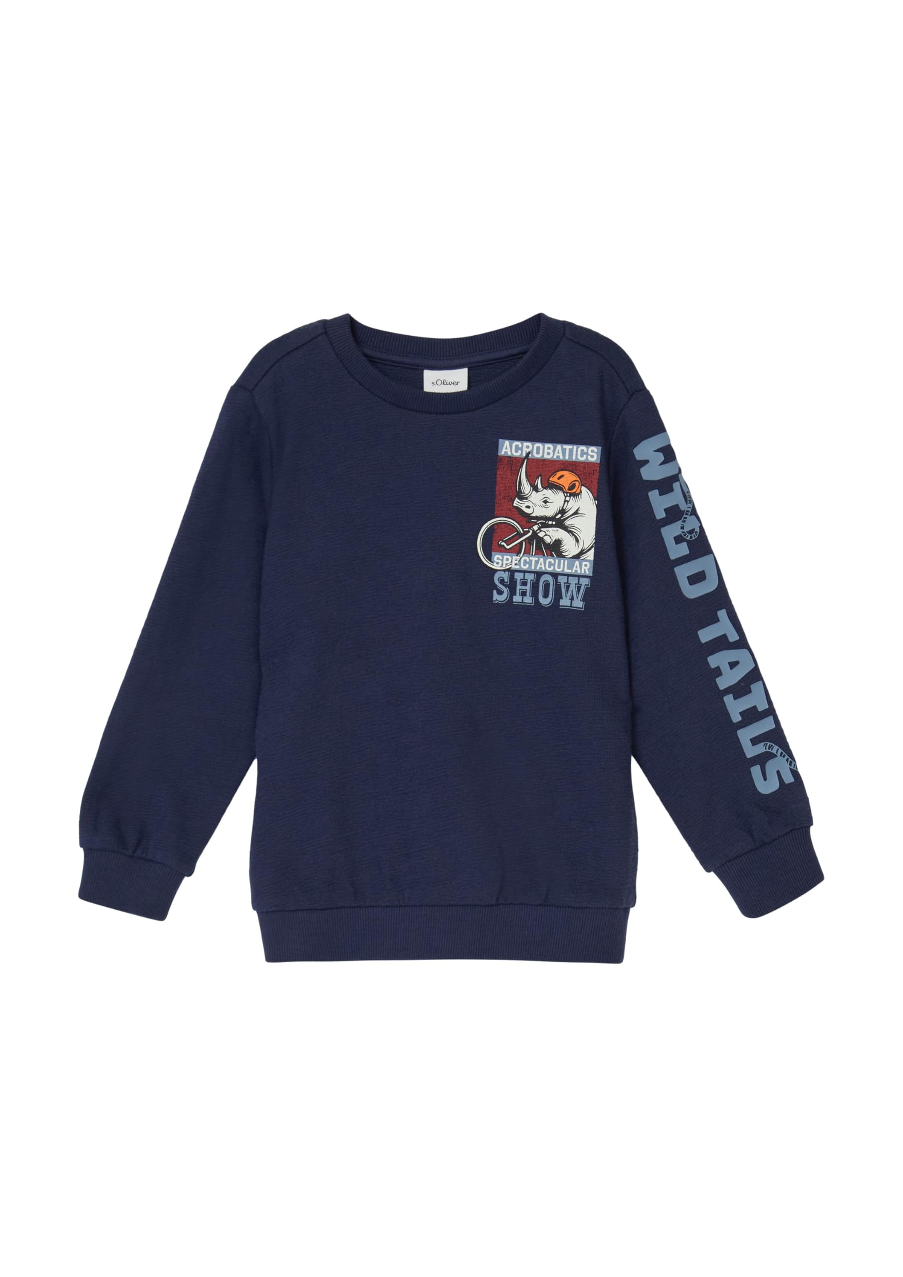 s.Oliver RED LABEL Sweatshirt Print Gr.128-134 rot