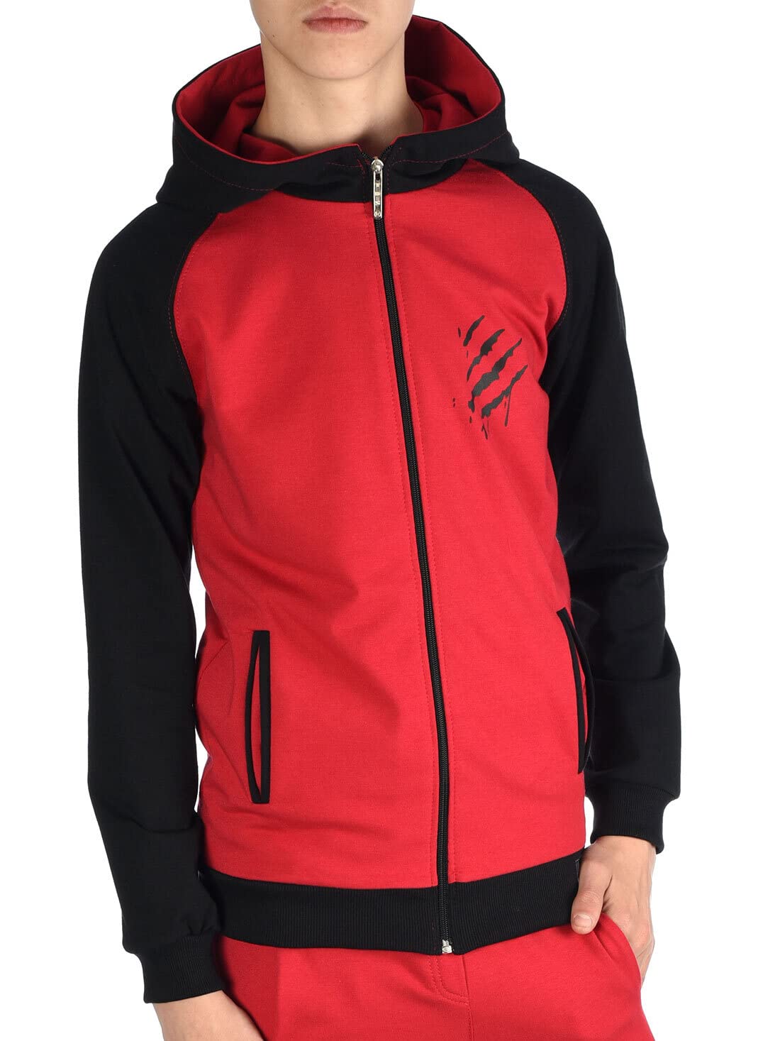 BEZLIT YES Sweatjacke mit Kapuze Gr. 122 Reißverschluss