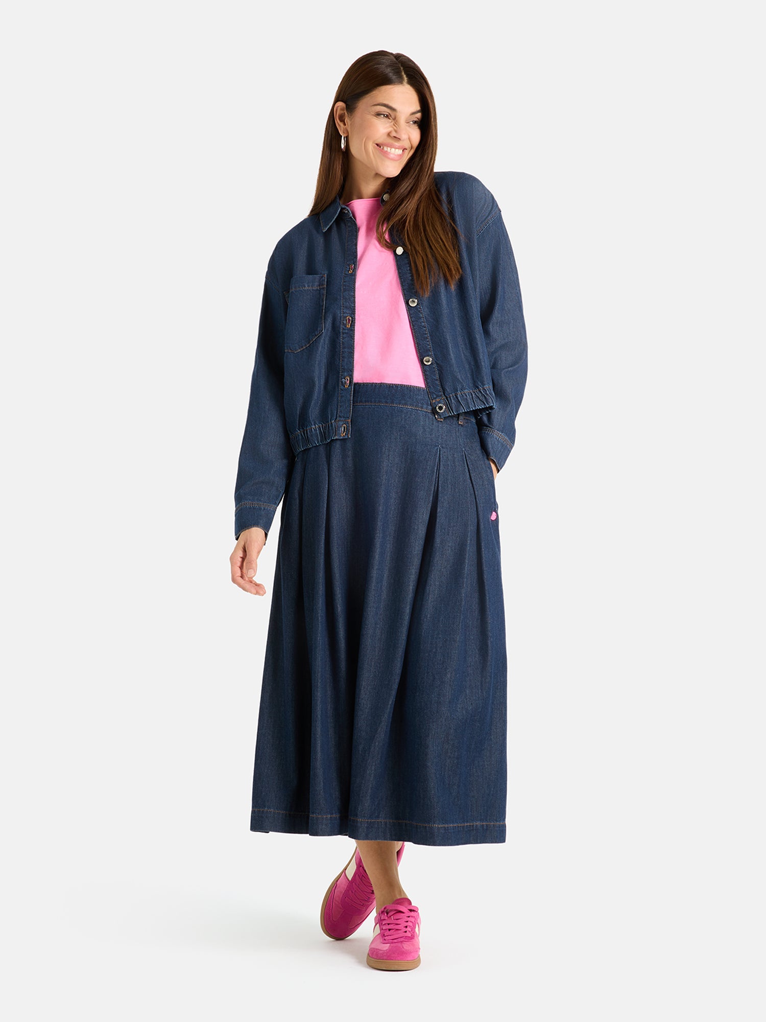 Lieblingsstück CrossL Jeansjacke dark denim mit Lyocell