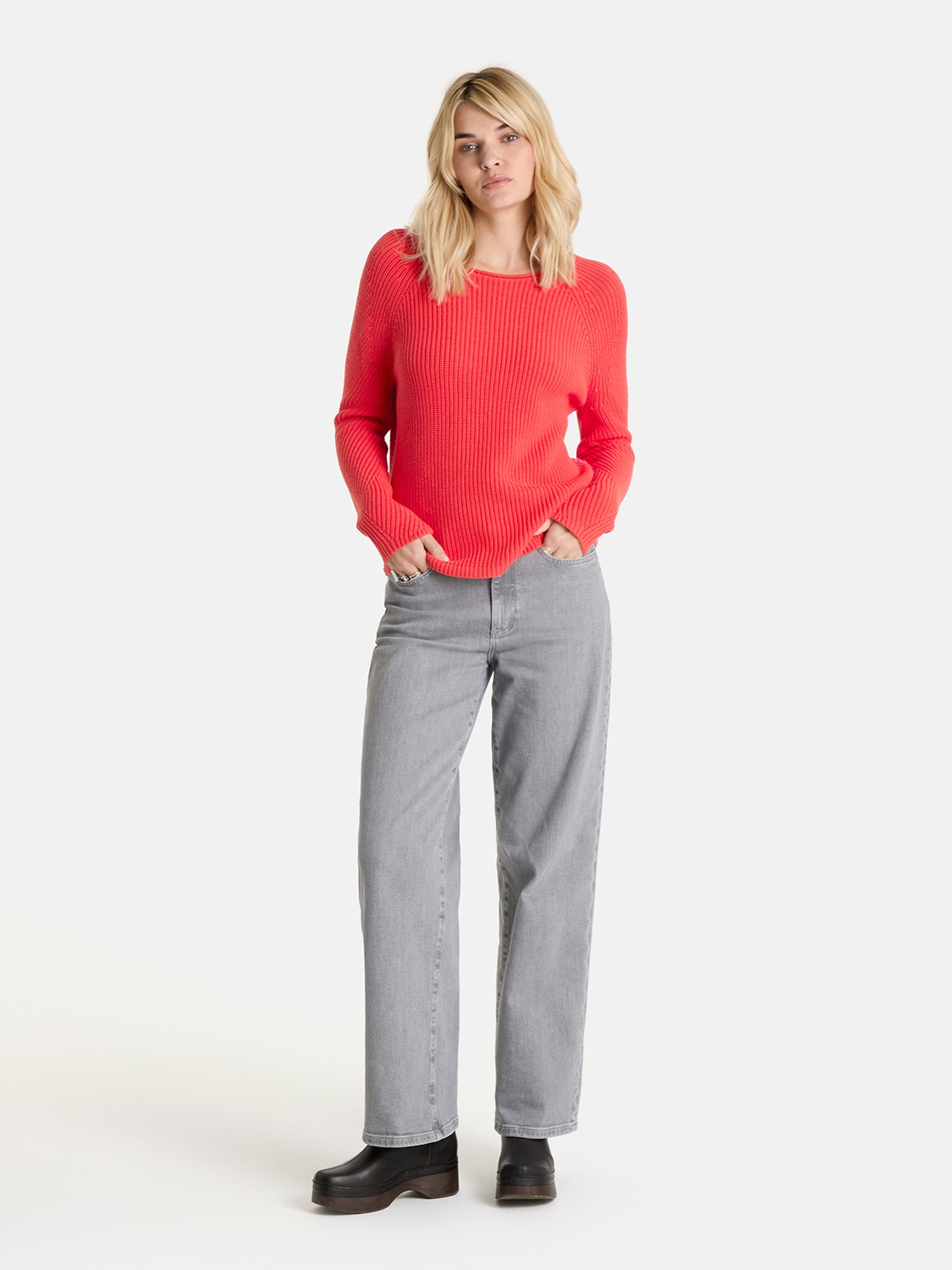Lieblingsstück BinjaL Pullover navy Baumwolle Rundhals