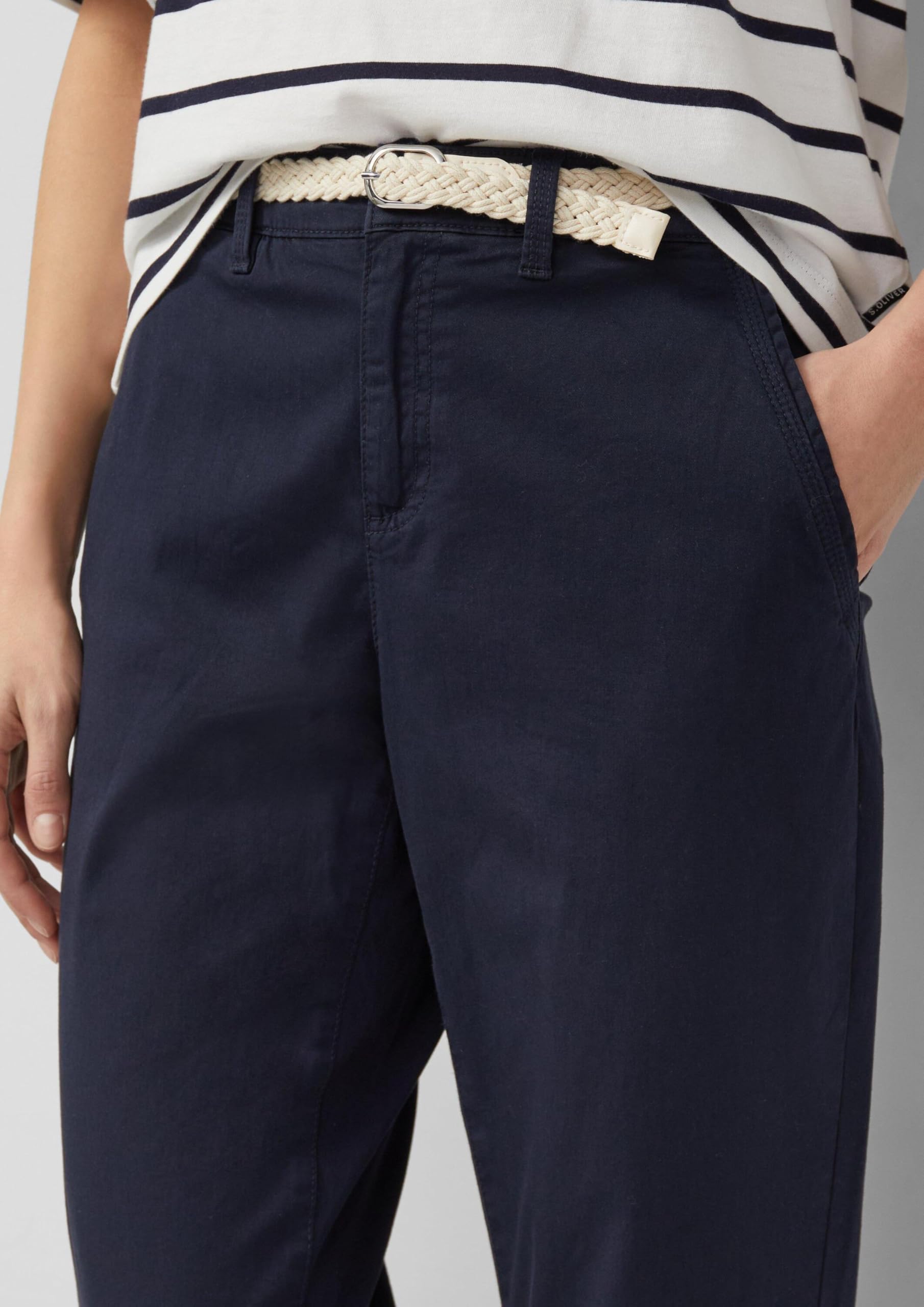 s.Oliver Junior Chino Gewaschen mit Gürtel Baumwolle
