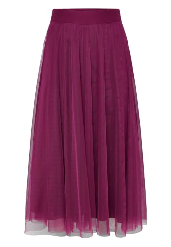 zero Tüllrock mit elastischem Bund Rock 40 Magenta Purple festlich