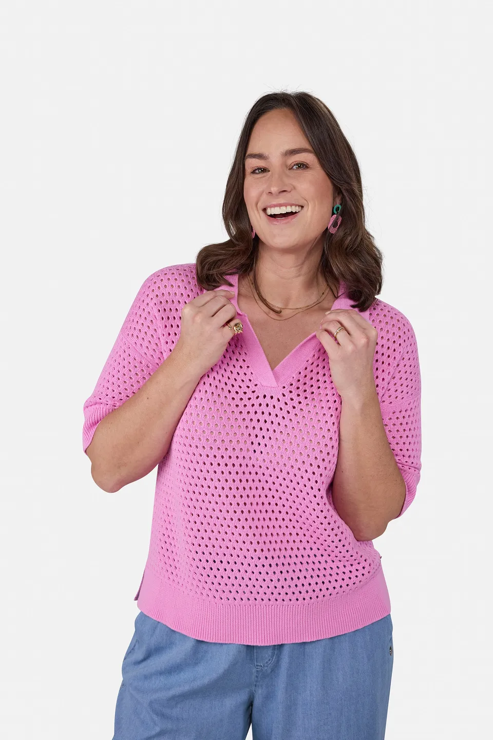 Lieblingsstück PinsaL Pullover Kurzarm Baumwolle