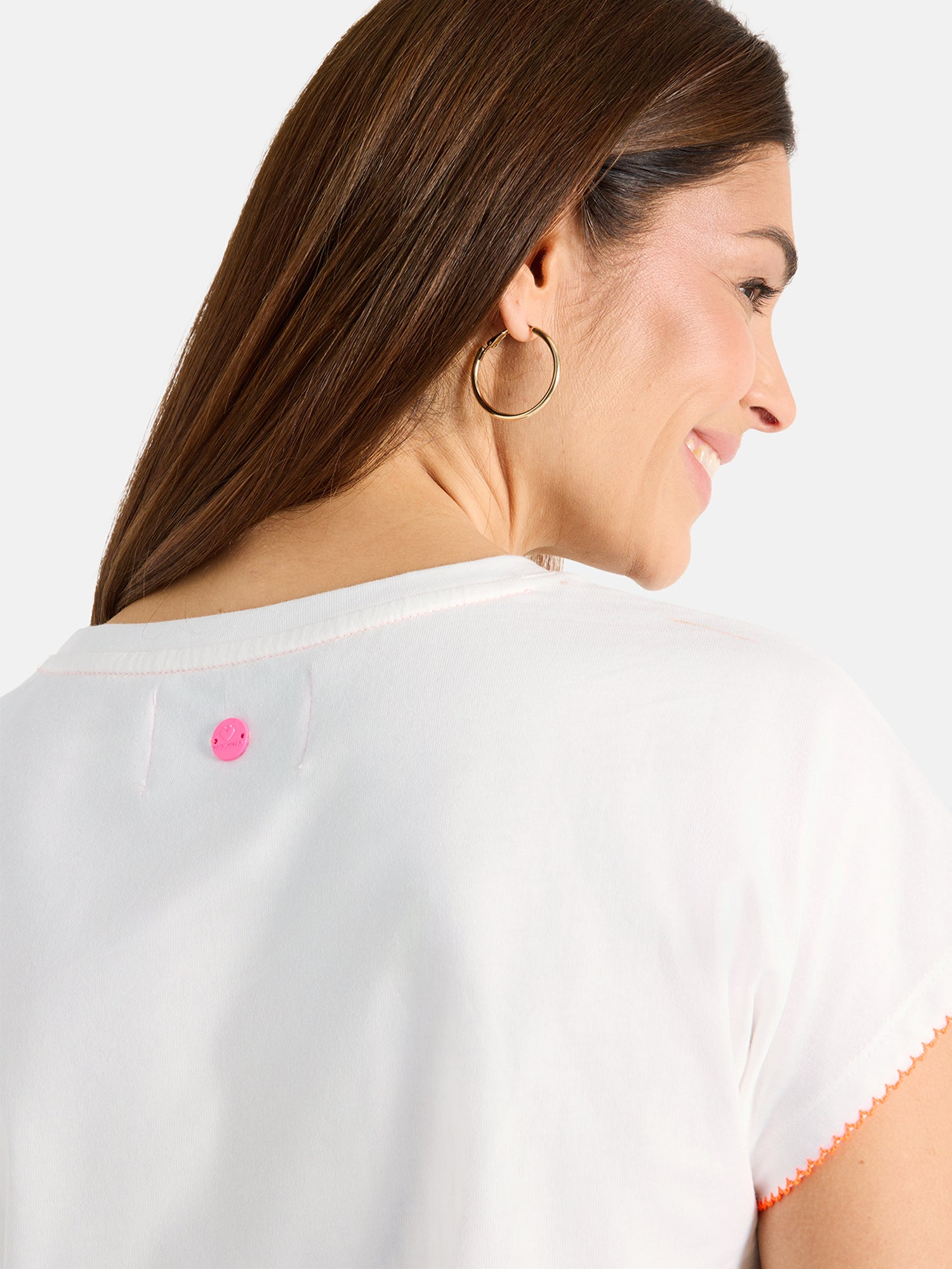 Lieblingsstück CrabiL T-Shirt aus Baumwolle offwhite