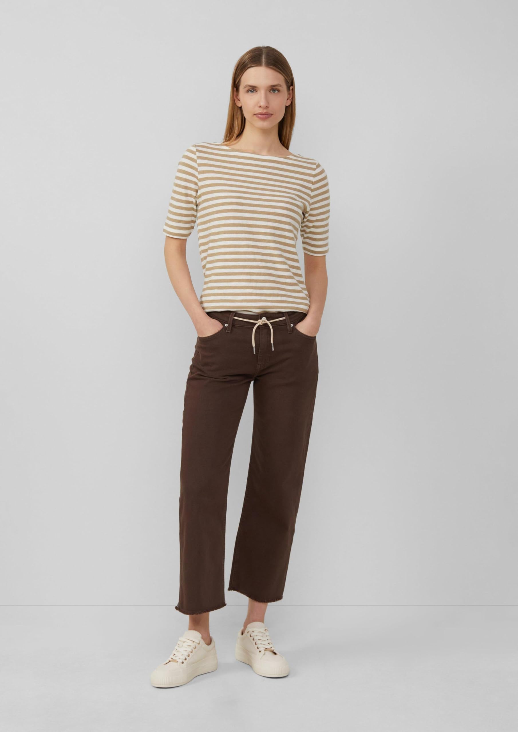 s.Oliver Karolin Cropped Jeans Regular Fit offener Saum