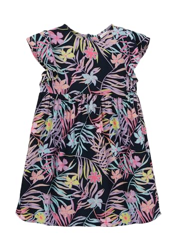 s.Oliver Junior Kleid Crinkle-Optik blau Gr.98