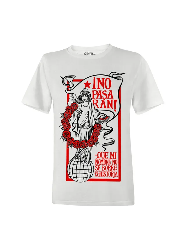 dna merch Las Trece Rosas T-Shirt Unisex Schwarz Gedenken