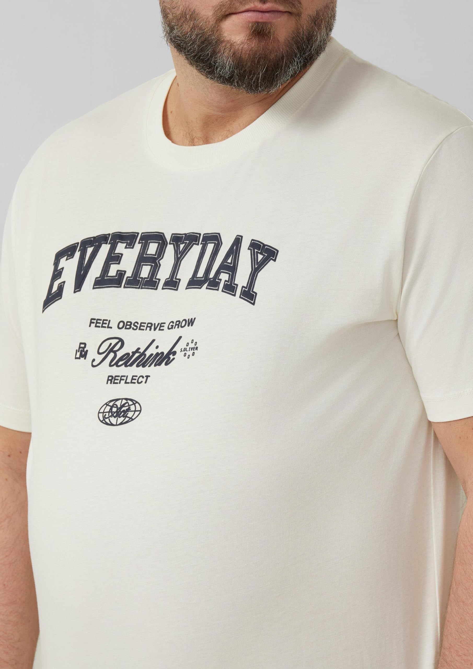 s.Oliver Piqué T-Shirt Garment Dye 3XL Baumwolle