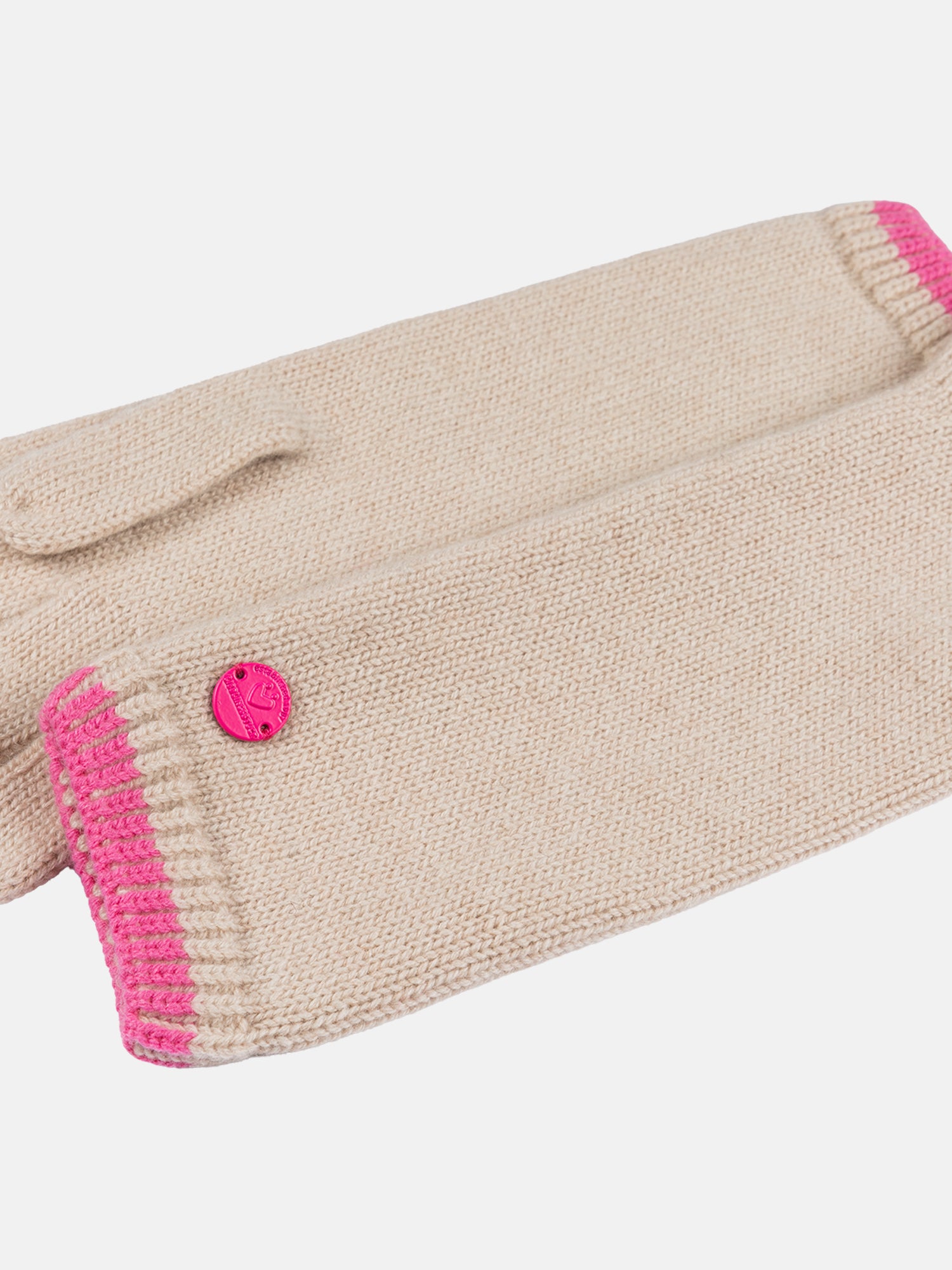Lieblingsstück GariaL Wollhandschuh beige Kaschmir