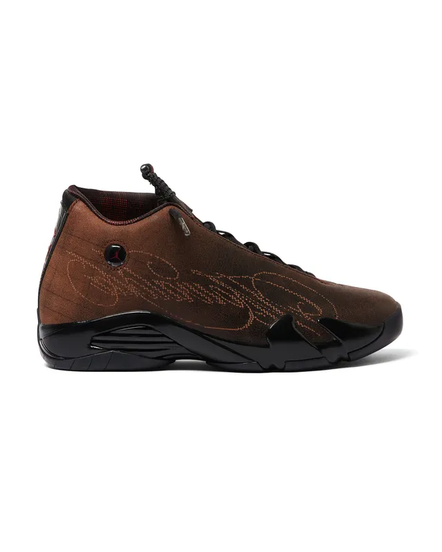 Jordan 14 Retro SP Sneaker Schwarz Burnt Red IQ5708