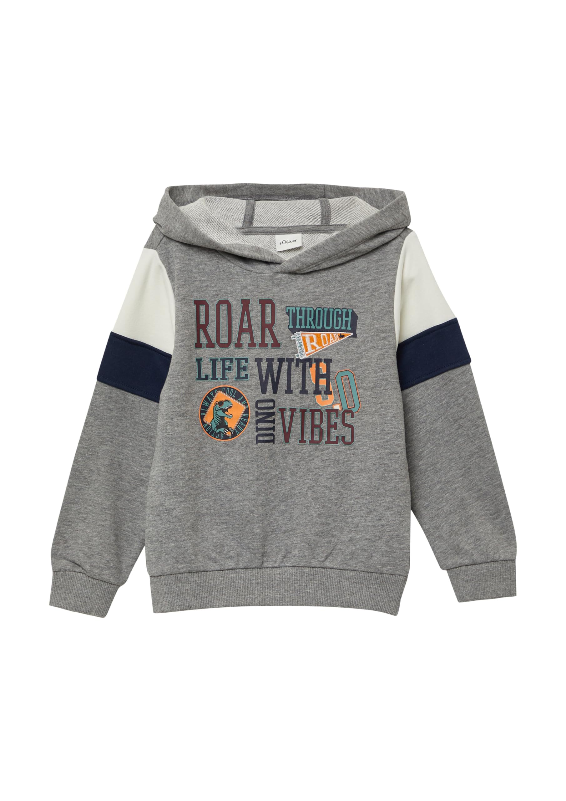 s.Oliver RED LABEL Hoodie Print Kontrast 104-110