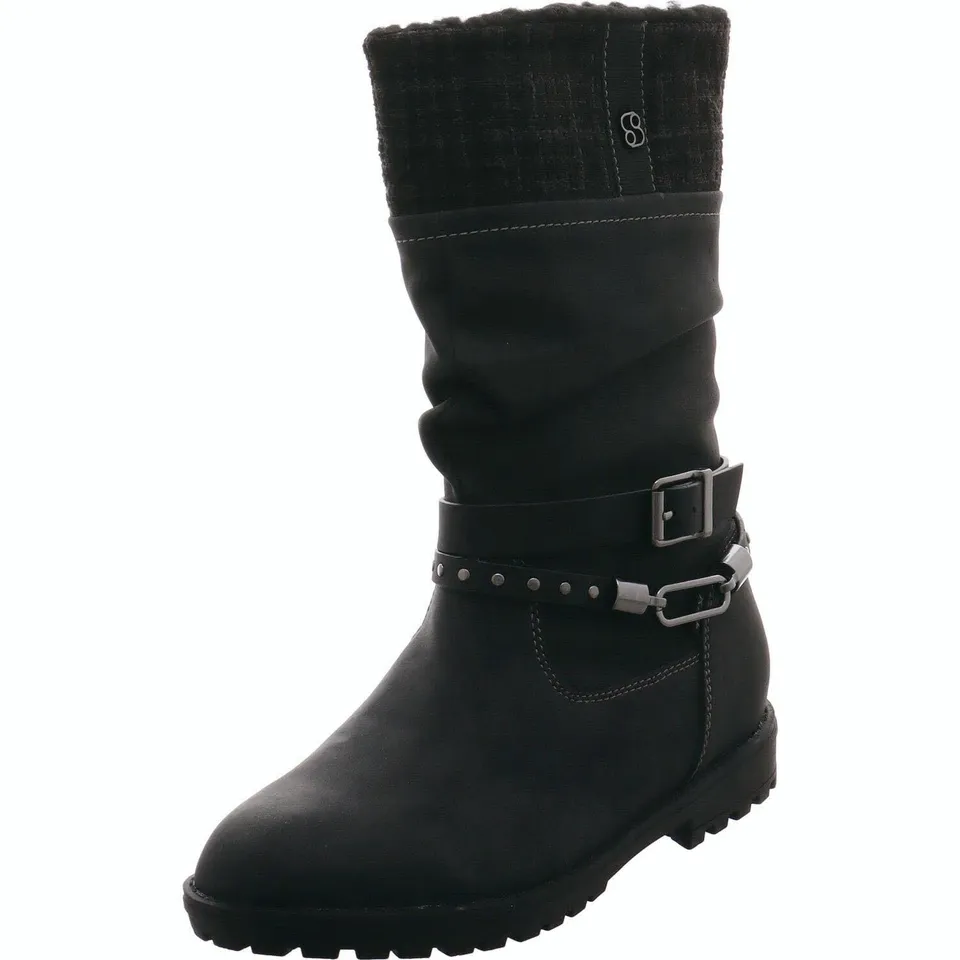 s.Oliver Junior 46600 Mädchen Stiefel schwarz Textil