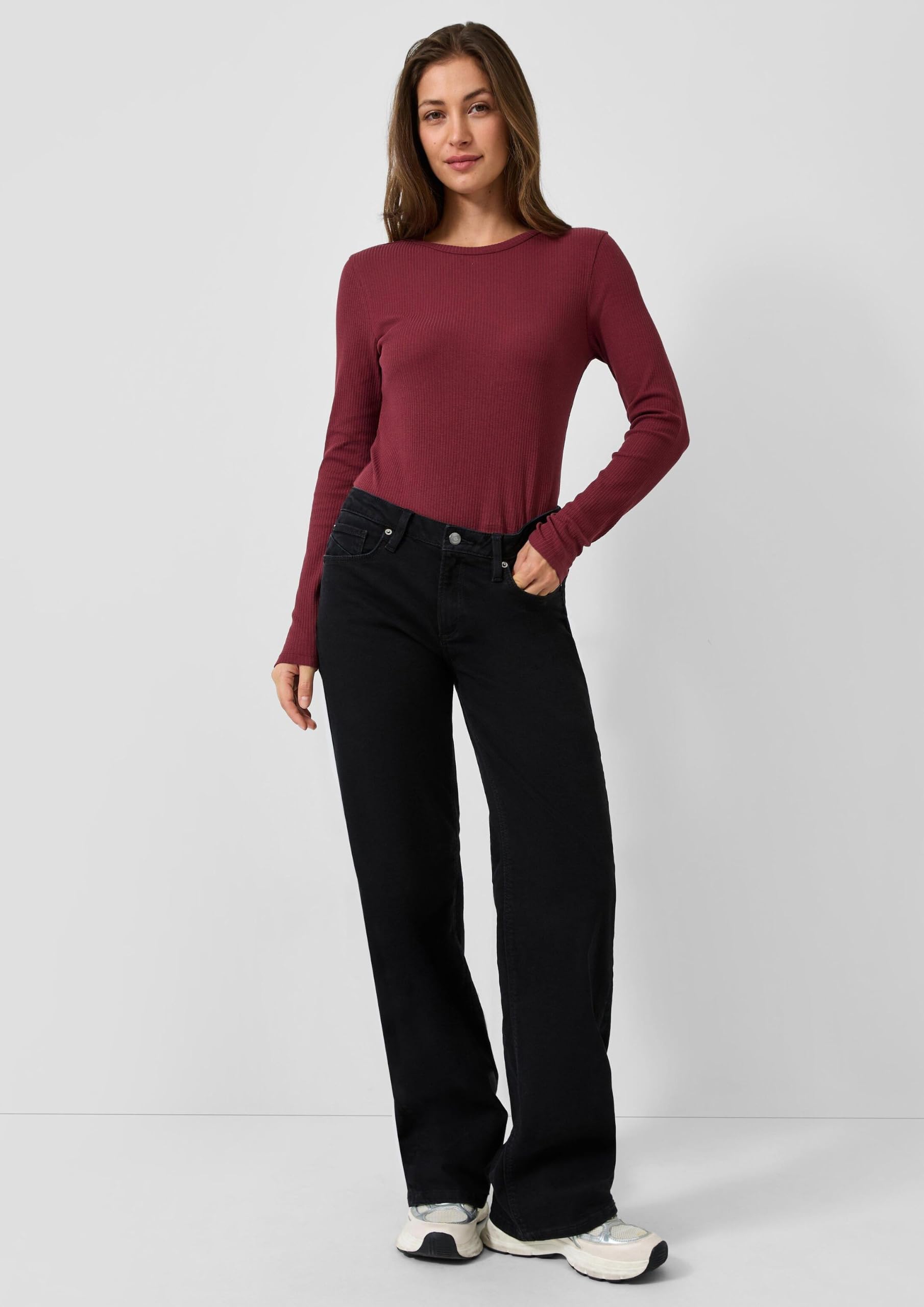 s.Oliver QS 2163062 Catie Wide Leg Jeans 38W/32L