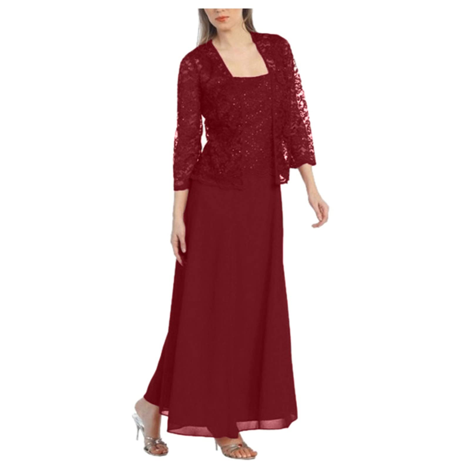 Singular AG Cocktailkleid zweiteilig Marine knielang