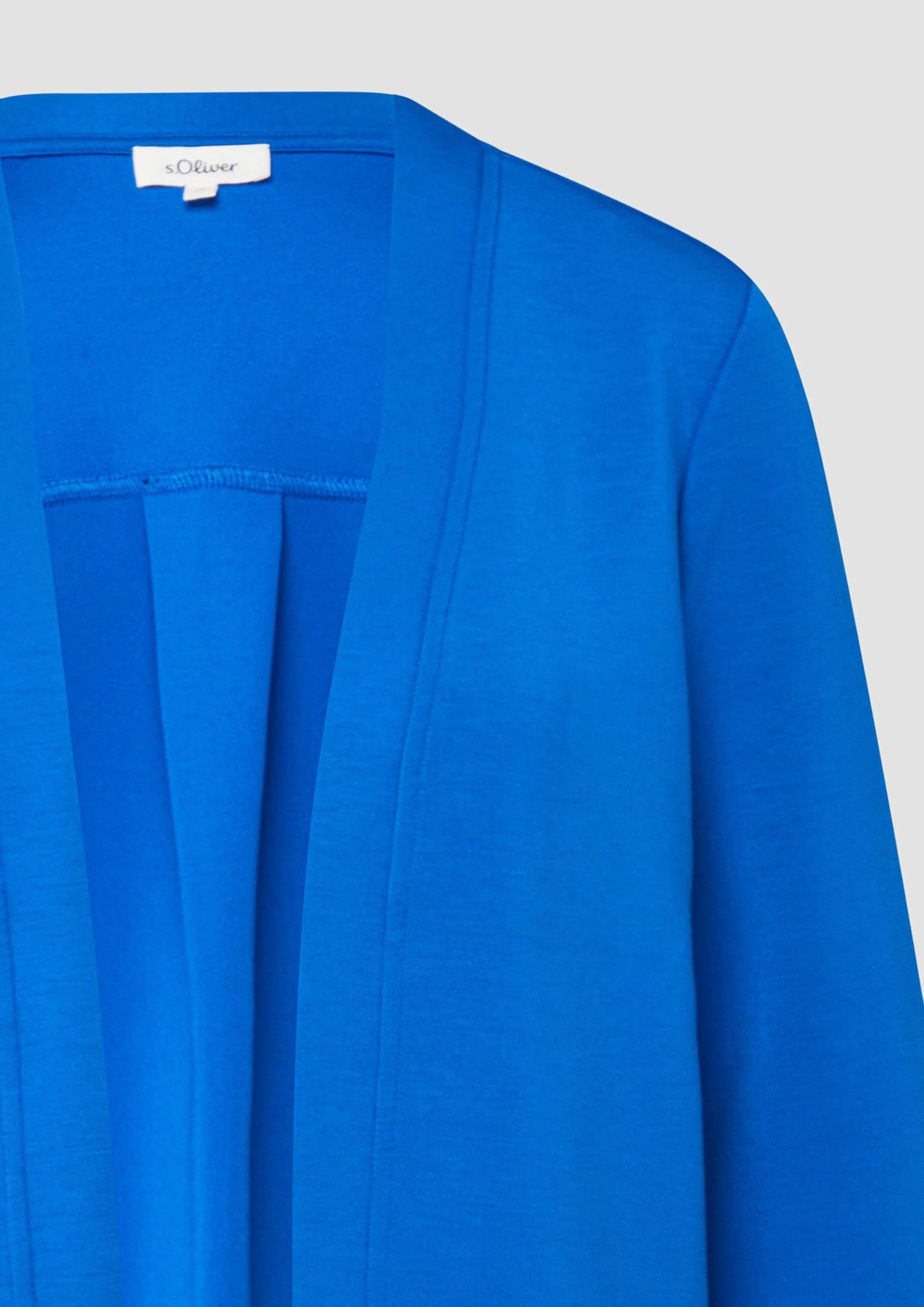 s.Oliver Red Label Sweatjacke 2176278 3/4 Arm royalblau