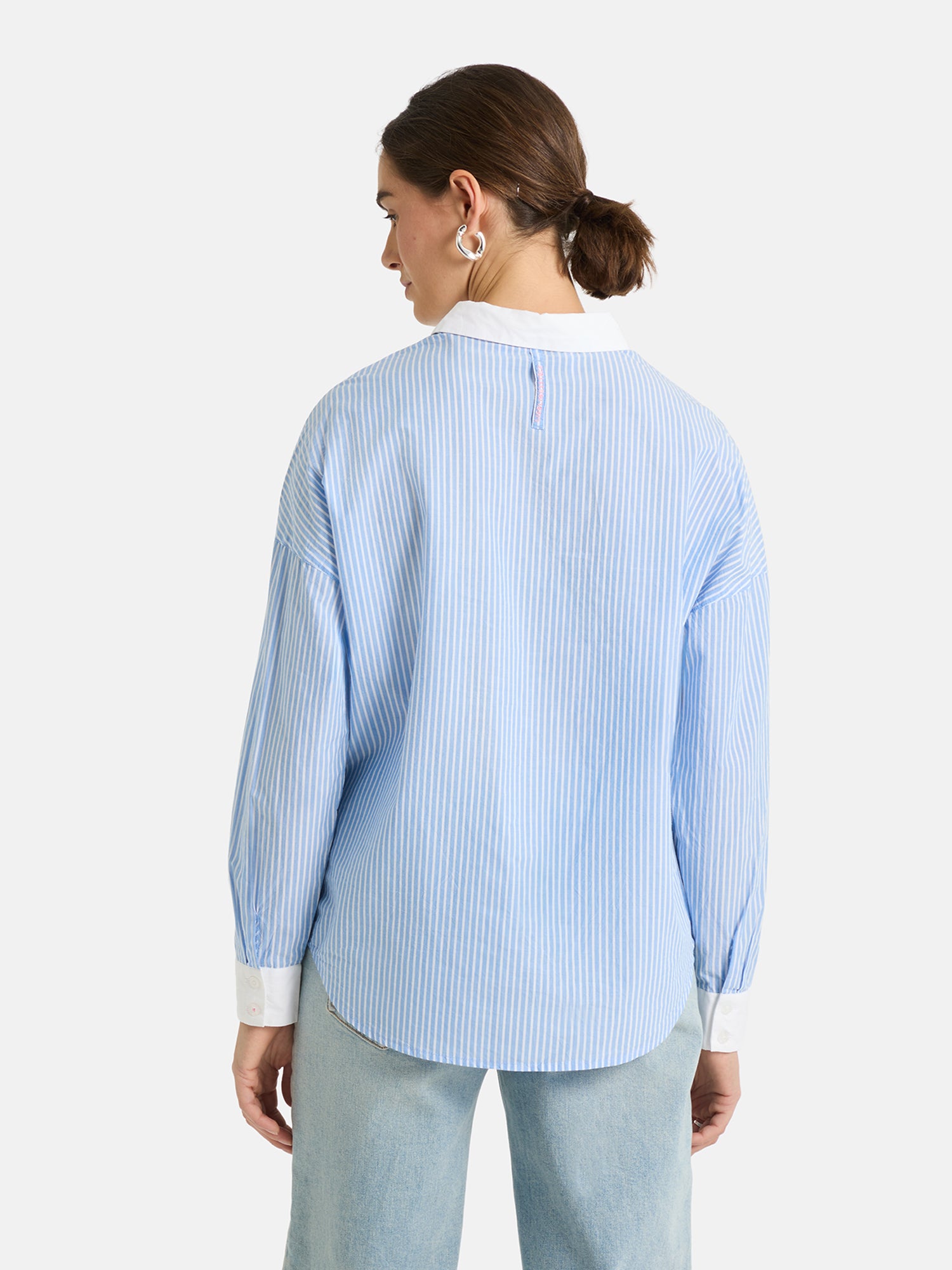Lieblingsstück RozeriL Bluse pearl Baumwolle Knopfleiste