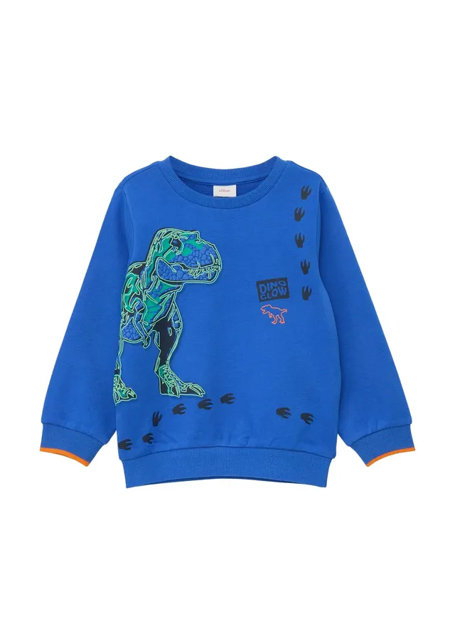 s.Oliver Junior Sweatshirt Jungen 104 langarm blau