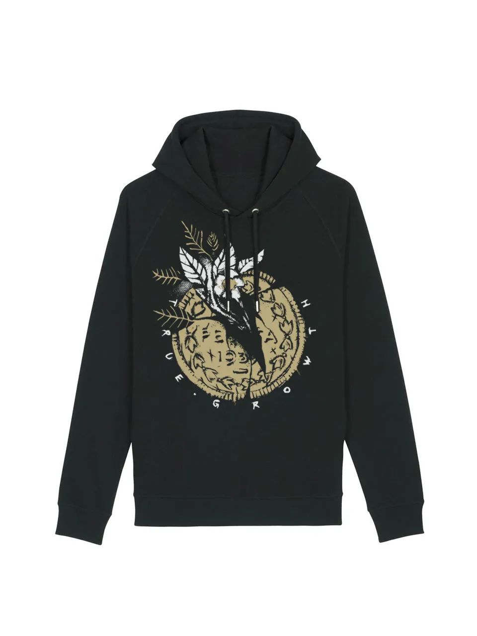 dna merch Wahres Wachstum Aragon Hoodie schwarz
